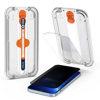 iPhone 13 Wiwu Easy İnstall iPrivacy Temperli Ekran Koruyucu