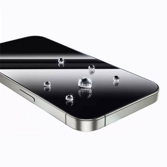 iPhone 13 Wiwu GT-008 Polimer Oleofobik Kaplama Şeffaf Pürüzsüz Temperli Cam Ekran Koruyucu 10'lu Paket