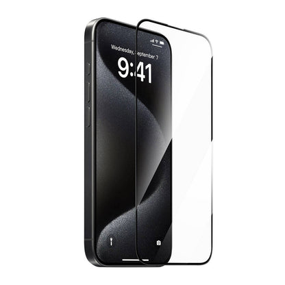 iPhone 13 Wiwu GT-008 Polimer Oleofobik Kaplama Şeffaf Pürüzsüz Temperli Cam Ekran Koruyucu 10'lu Paket