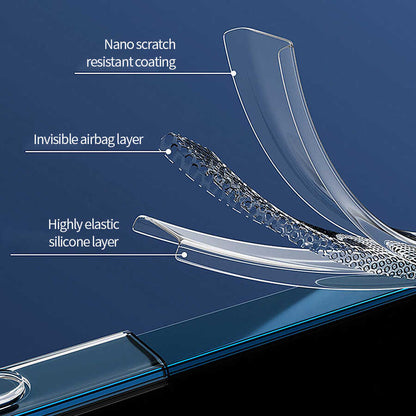 iPhone 13 Wiwu M-safe Şarj Özellikli Lens Korumalı Şeffaf Silikon Kapak