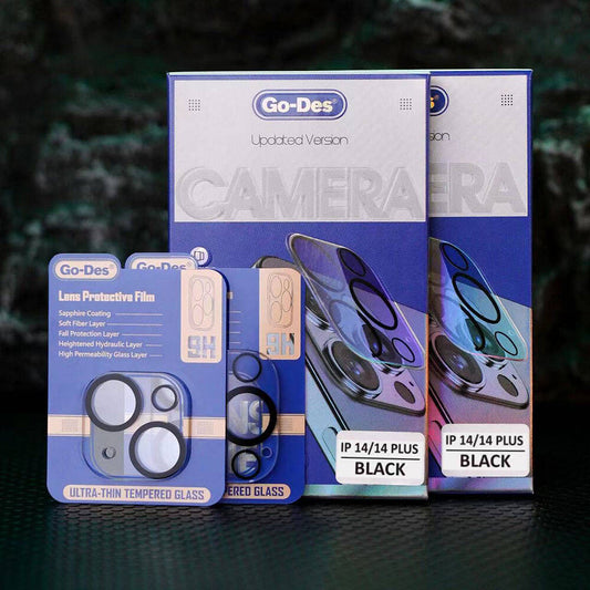 iPhone 14 Go Des Lens Shield CL-14 Kamera Lens Koruyucu