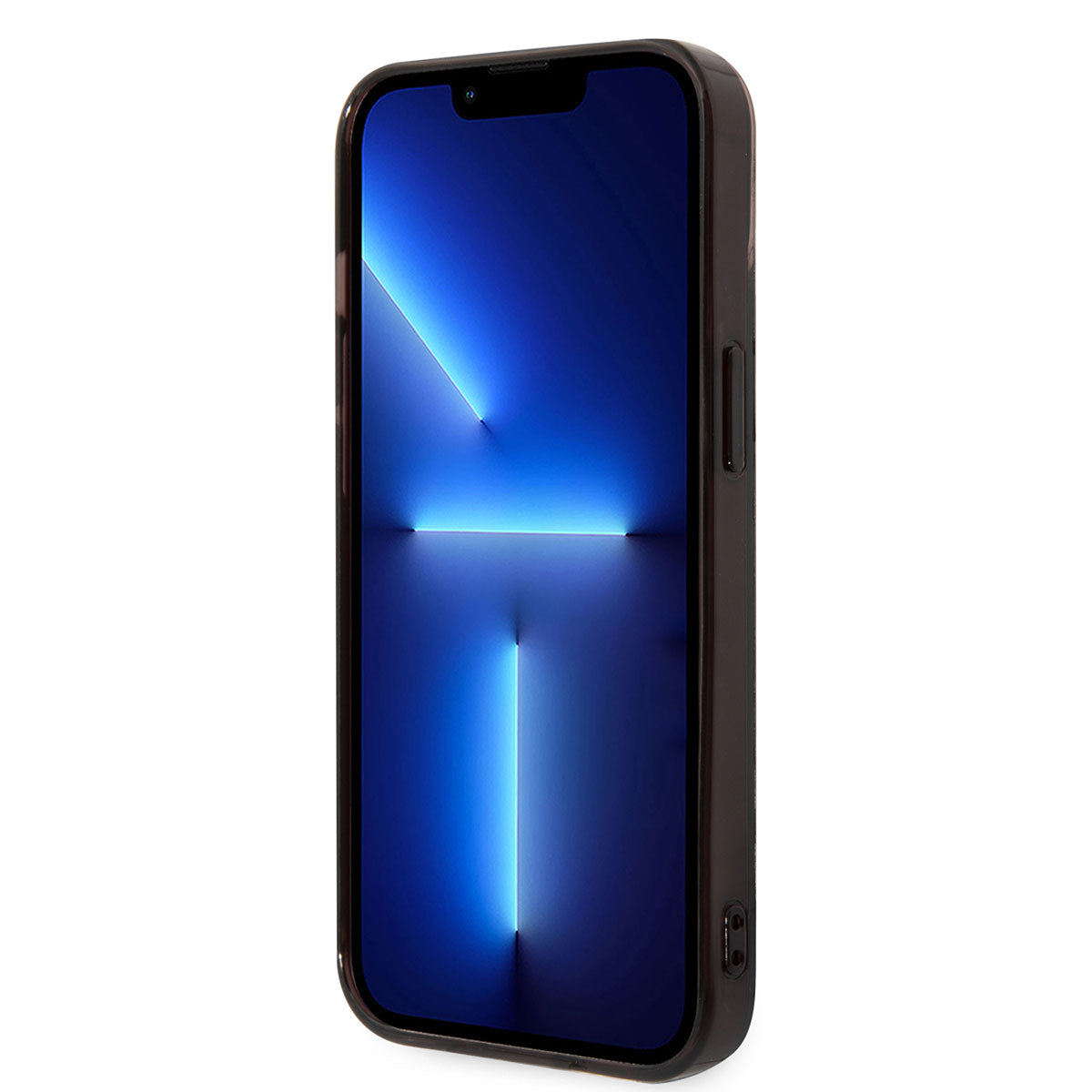 iPhone 14 Kılıf AMG Transparan Çift Katmanlı Karbon Dizayn II Kapak