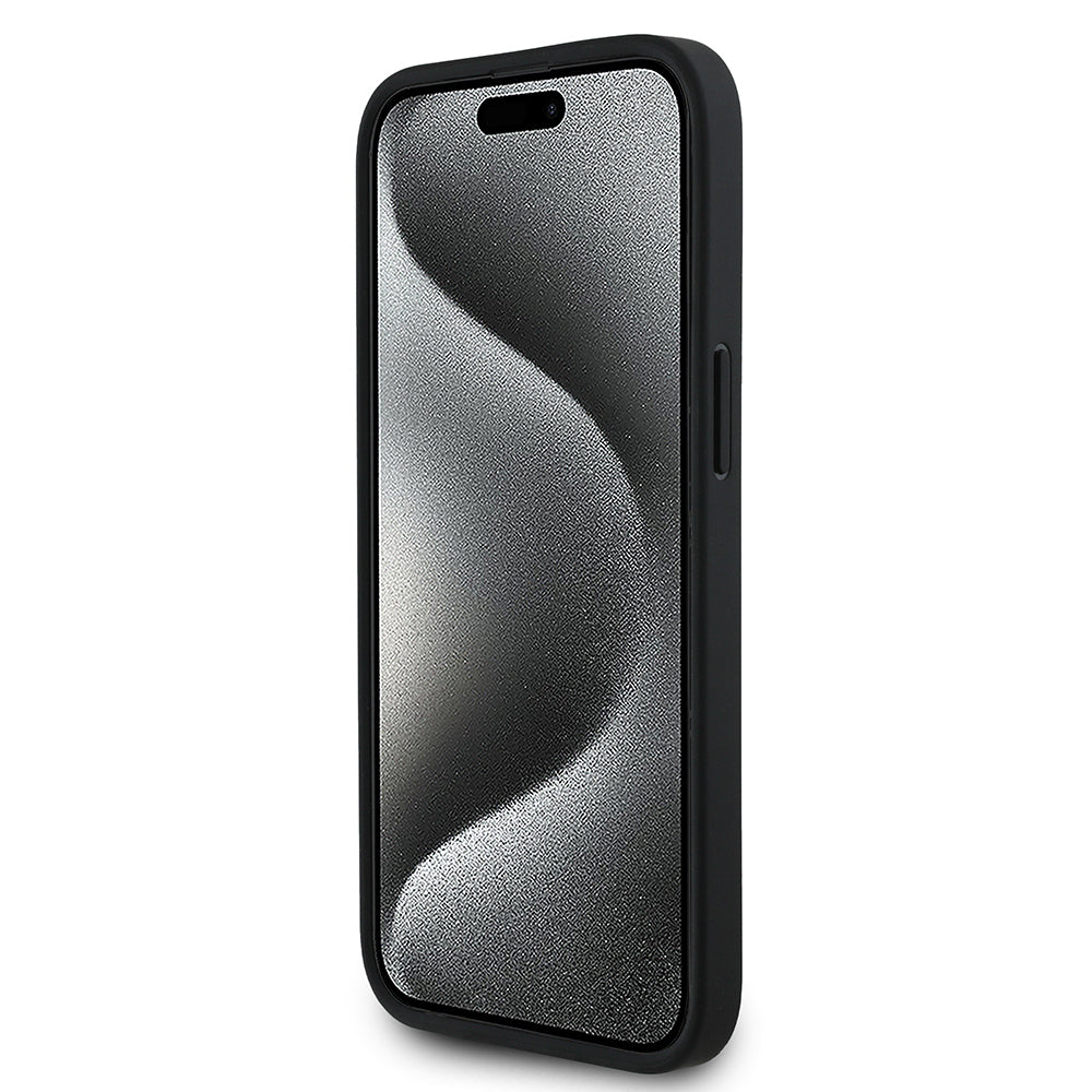 iPhone 14 Kılıf Aston Martin Orjinal Lisanslı M-safe Şarj Özellikli PU Deri Alonso 14 Baskılı Kapak