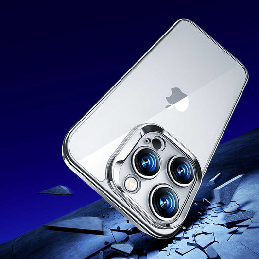 iPhone 14 Kılıf Benks Electroplating TPU Kapak Ekran Koruyucu Hediyeli