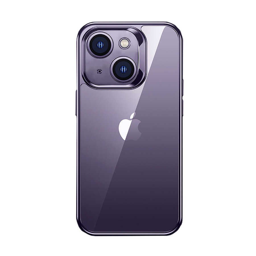 iPhone 14 Kılıf Benks Electroplating TPU Kapak Ekran Koruyucu Hediyeli