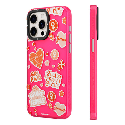 iPhone 14 Kılıf Bethany Green Tasarımlı Youngkit Sweet Language Kapak
