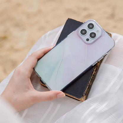 iPhone 14 Kılıf Dalgalı Çizgi Desenli Coehl Palette Kapak