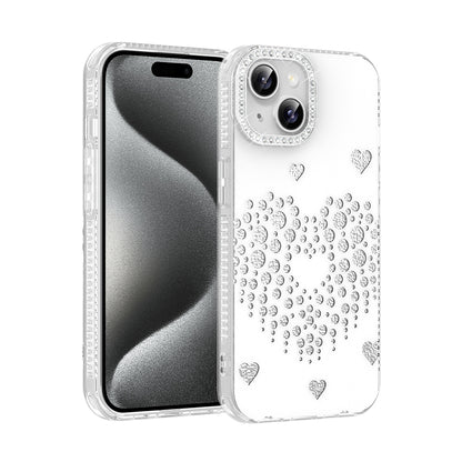 Apple iPhone 14 Kılıf Damla Taşlı Zore Rivas Sert PC Kapak