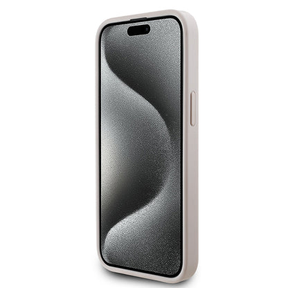 iPhone 14 Kılıf Guess Orjinal Lisanslı M-safe Şarj Özellikli 4G Desen Yazı Logolu Kapak