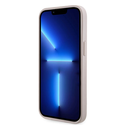 iPhone 14 Kılıf Guess Orjinal Lisanslı M-safe Şarj Özellikli 4G Şerit Tasarımlı Printed Kapak