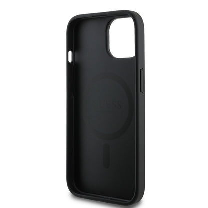 iPhone 14 Kılıf Guess Orjinal Lisanslı M-safe Şarj Özellikli Small 4G Classic Kapak