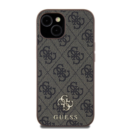 iPhone 14 Kılıf Guess Orjinal Lisanslı M-safe Şarj Özellikli Small 4G Classic Kapak