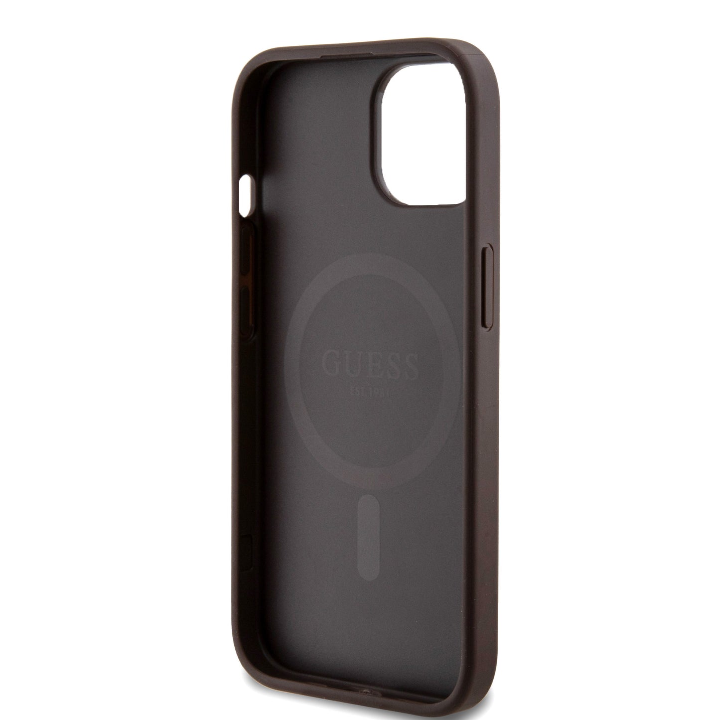 iPhone 14 Kılıf Guess Orjinal Lisanslı M-safe Şarj Özellikli Small 4G Classic Kapak