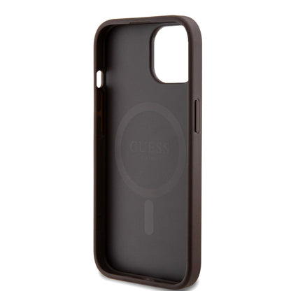 iPhone 14 Kılıf Guess Orjinal Lisanslı M-safe Şarj Özellikli Small 4G Classic Kapak