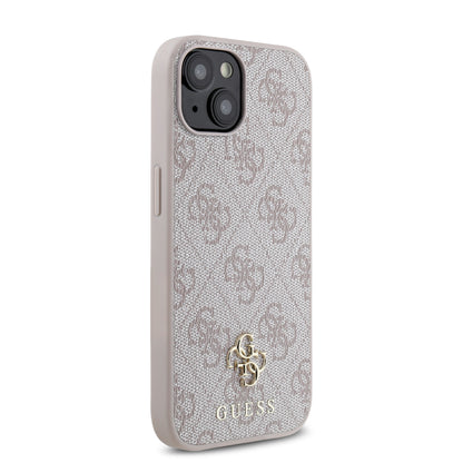 iPhone 14 Kılıf Guess Orjinal Lisanslı M-safe Şarj Özellikli Small 4G Classic Kapak