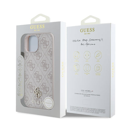 iPhone 14 Kılıf Guess Orjinal Lisanslı M-safe Şarj Özellikli Small 4G Classic Kapak