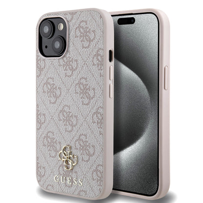 iPhone 14 Kılıf Guess Orjinal Lisanslı M-safe Şarj Özellikli Small 4G Classic Kapak