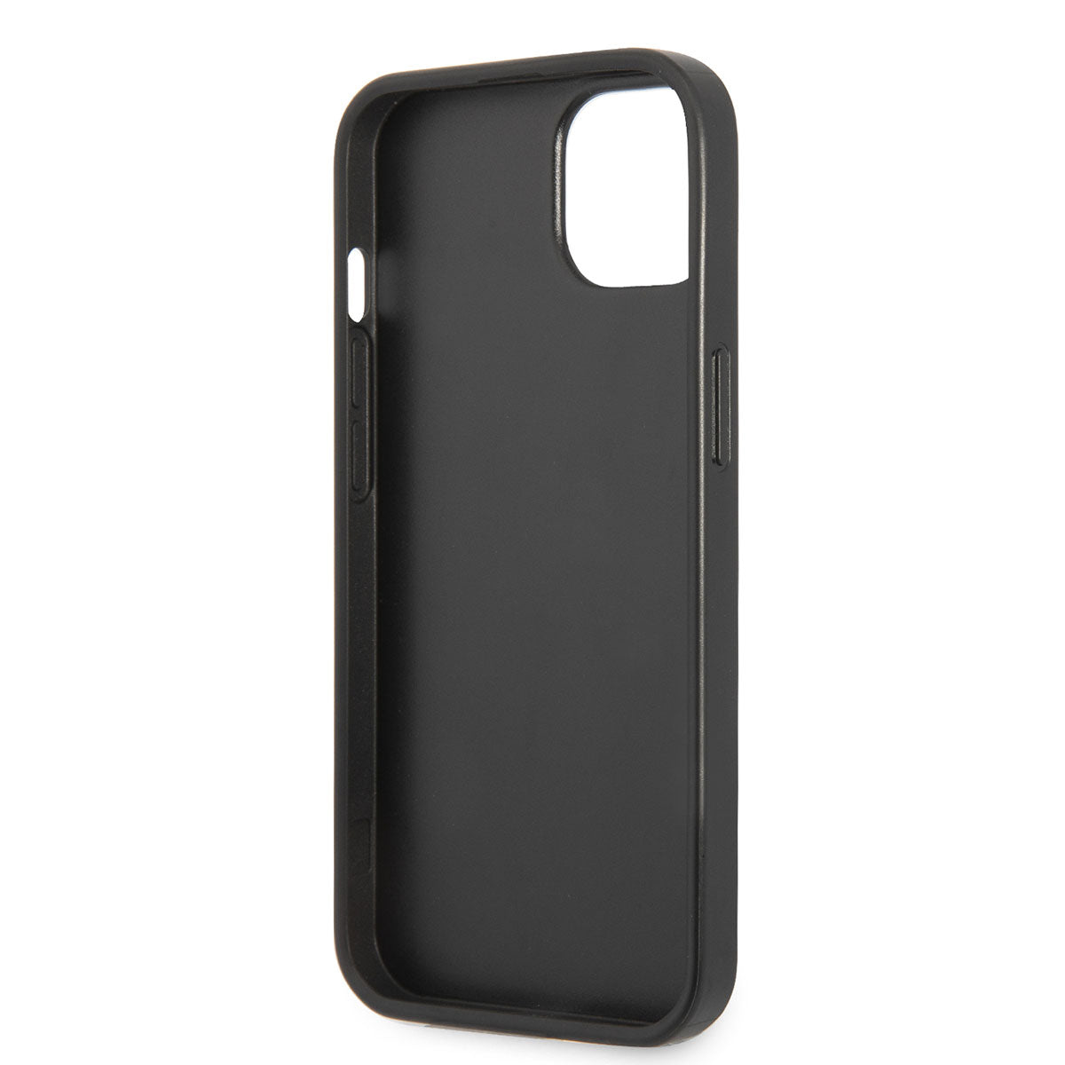 iPhone 14 Kılıf GUESS PU Safran Deri Üçgen Logo Dizayn Kapak