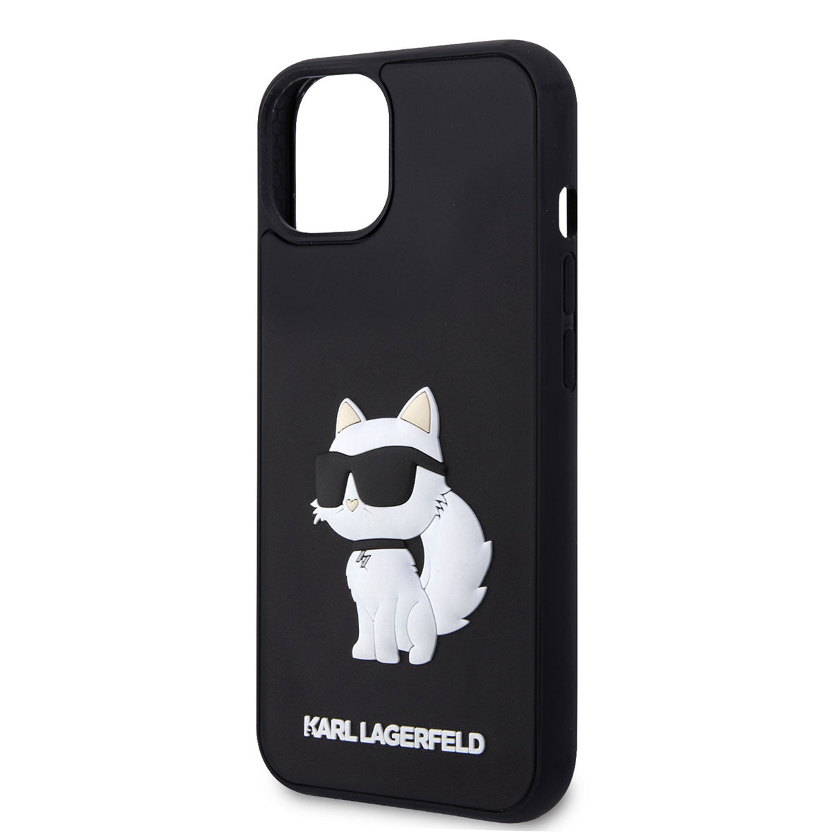 iPhone 14 Kılıf Karl Lagerfeld 3D Rubber Choupette Dizayn Kapak