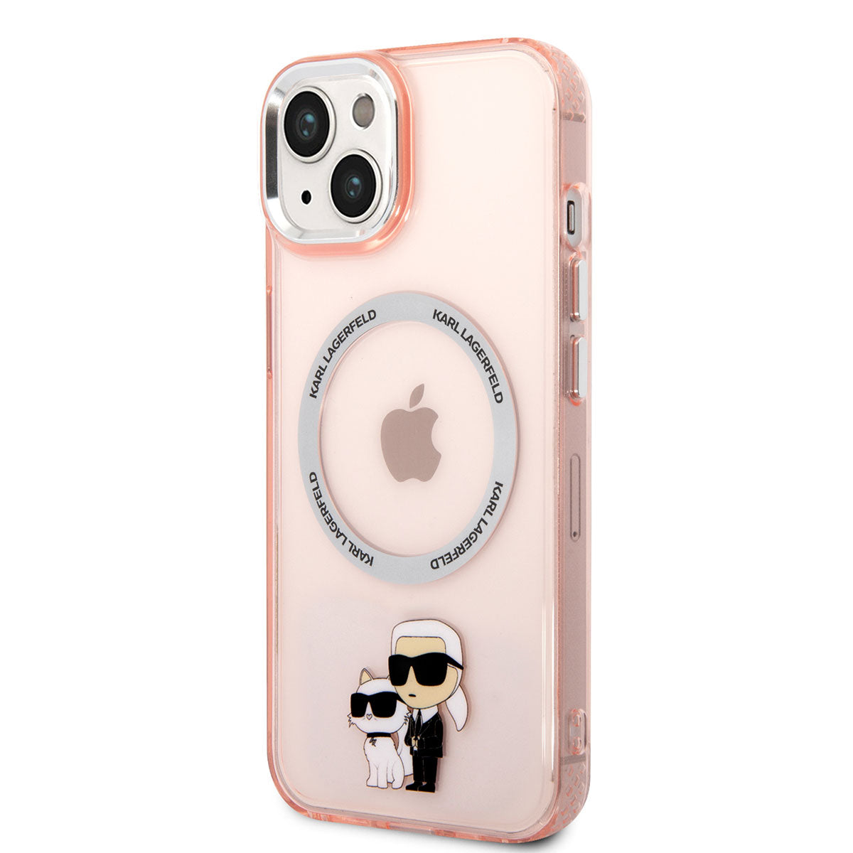 iPhone 14 Kılıf Karl Lagerfeld M-safe Şarj Özellikli K&C Dizayn Kapak
