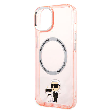 iPhone 14 Kılıf Karl Lagerfeld M-safe Şarj Özellikli K&C Dizayn Kapak