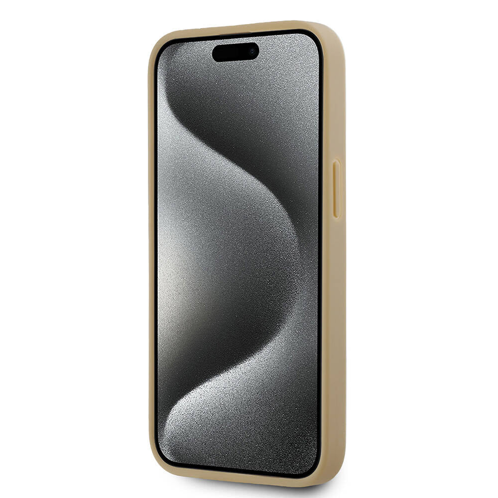 iPhone 14 Kılıf Karl Lagerfeld Orjinal Lisanslı M-safe Şarj Özellikli KL Yazılı Hot Stamp Kapak