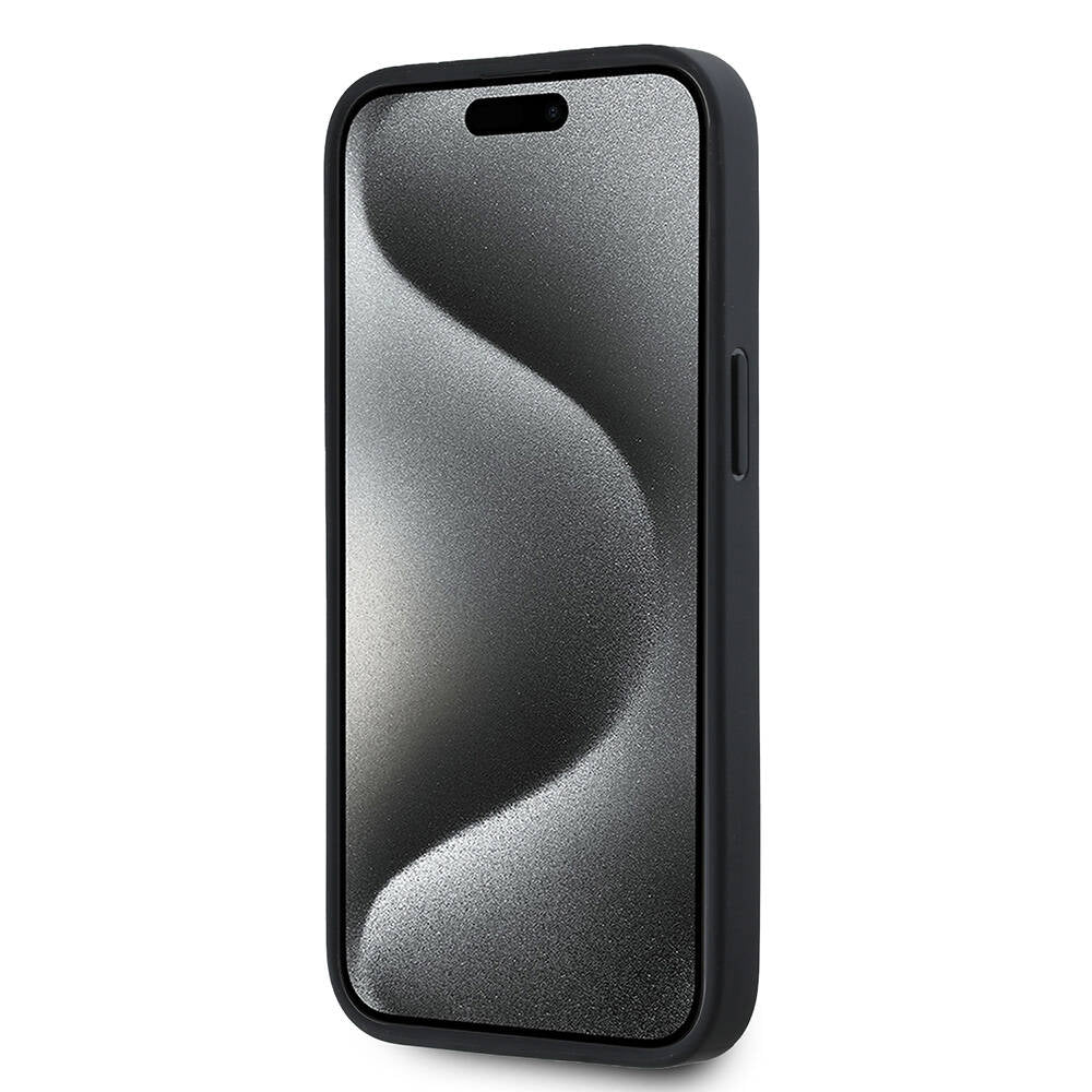 iPhone 14 Kılıf Karl Lagerfeld Orjinal Lisanslı M-safe Şarj Özellikli KL Yazılı Hot Stamp Kapak