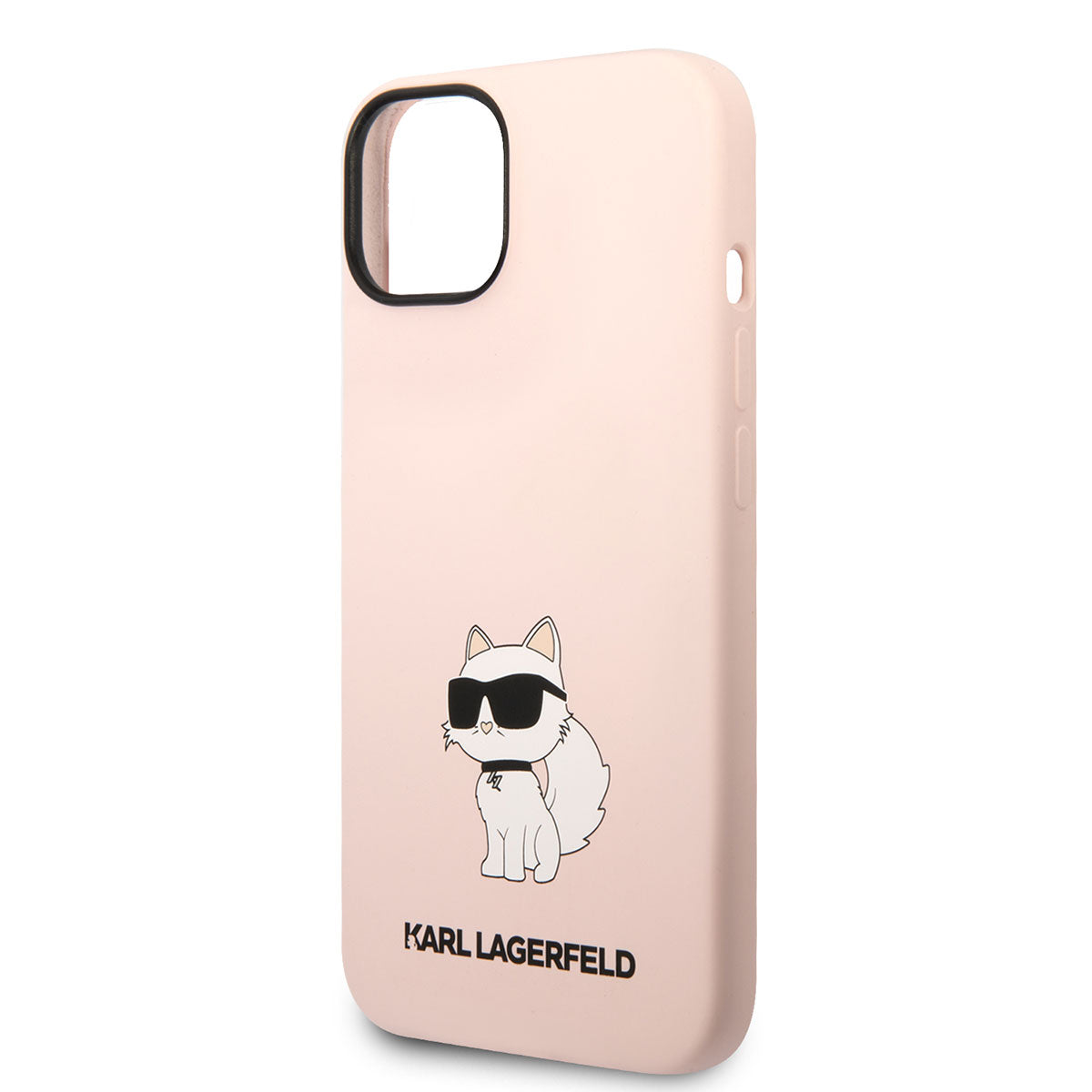 iPhone 14 Kılıf Karl Lagerfeld Silikon Choupette Dizayn Kapak