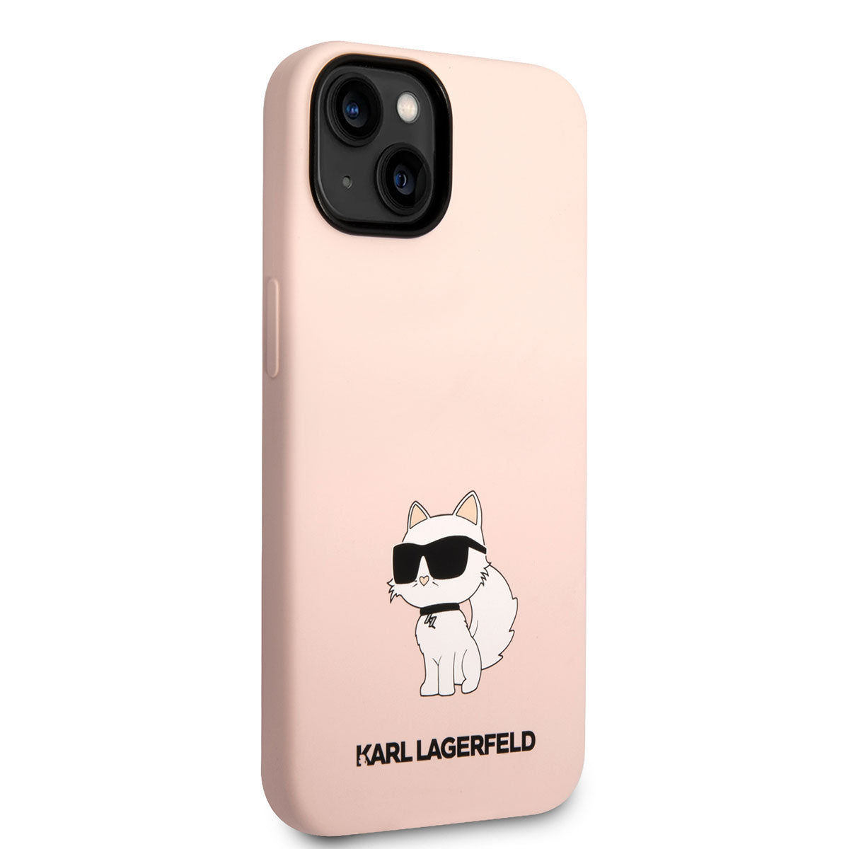 iPhone 14 Kılıf Karl Lagerfeld Silikon Choupette Dizayn Kapak
