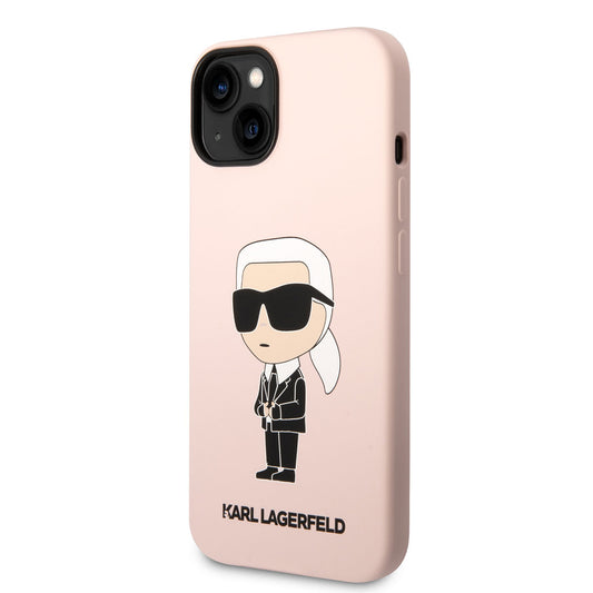 iPhone 14 Kılıf Karl Lagerfeld Silikon Karl Dizayn Kapak