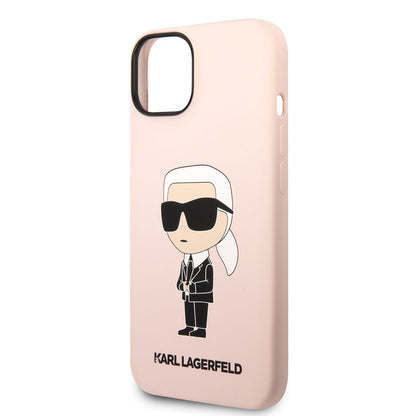 iPhone 14 Kılıf Karl Lagerfeld Silikon Karl Dizayn Kapak