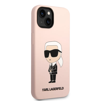 iPhone 14 Kılıf Karl Lagerfeld Silikon Karl Dizayn Kapak