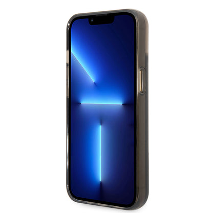 iPhone 14 Kılıf Karl Lagerfeld Sıvılı Simli RSG Dizayn Kapak