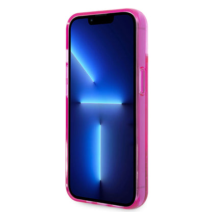 iPhone 14 Kılıf Karl Lagerfeld Sıvılı Simli RSG Dizayn Kapak