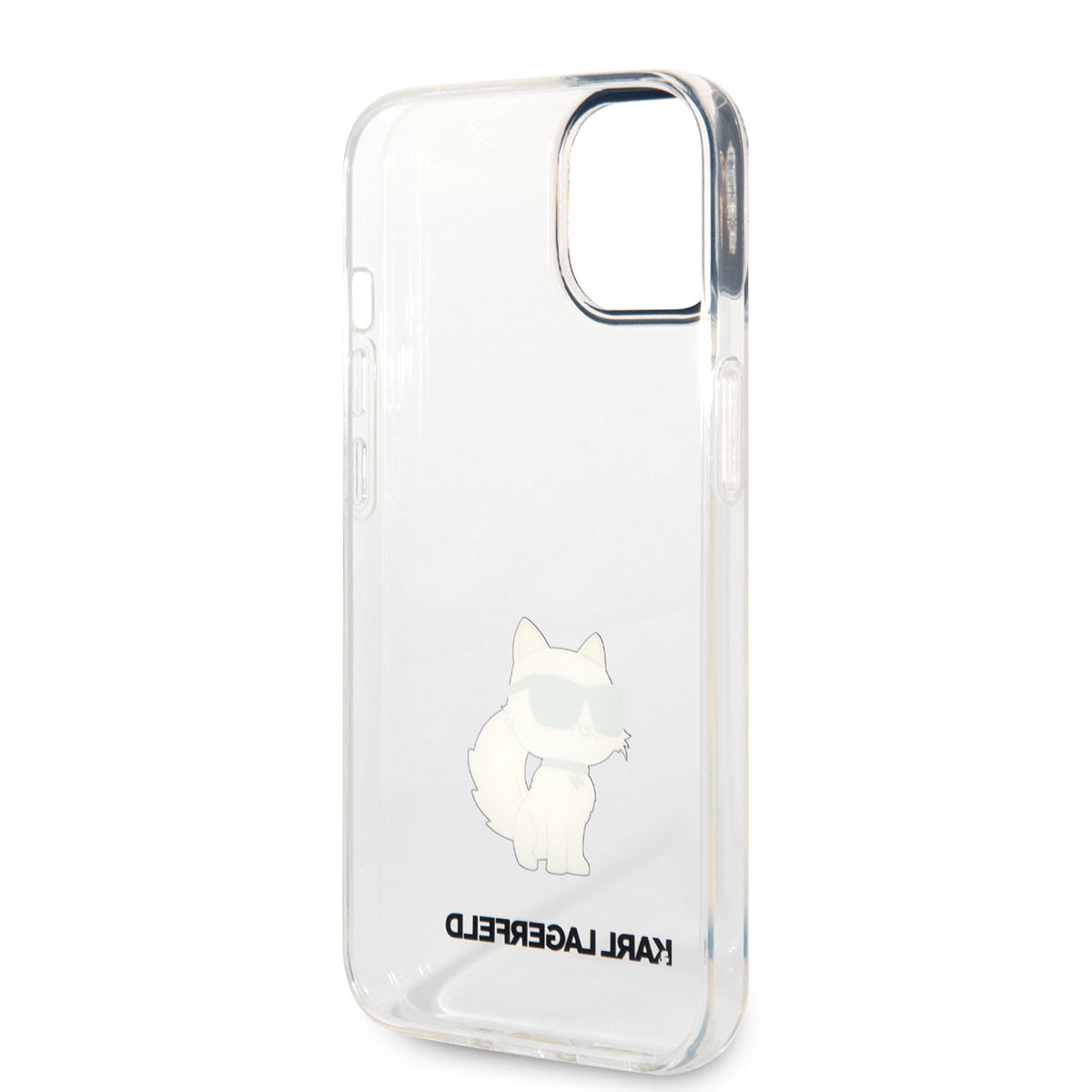 iPhone 14 Kılıf Karl Lagerfeld Transparan Choupette Dizayn Kapak