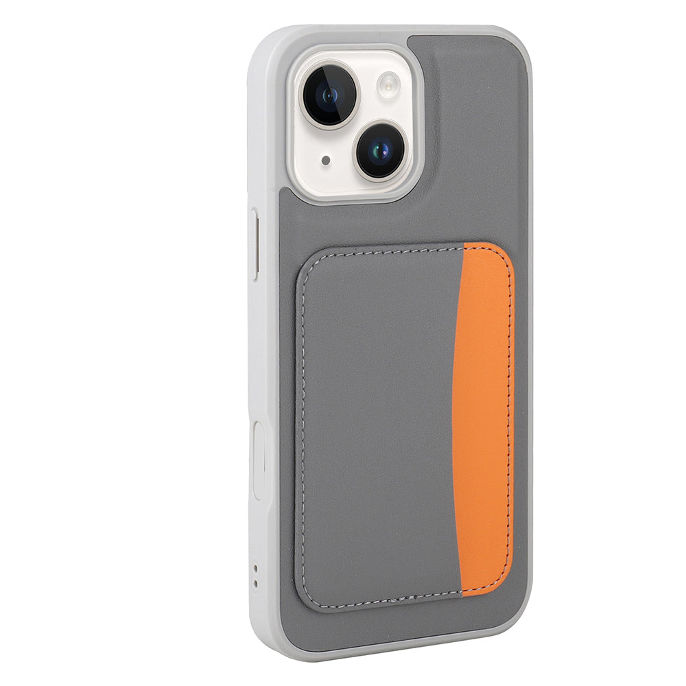 Apple iPhone 14 Kılıf Kartlıklı Zore X-Kart Silikon Kapak