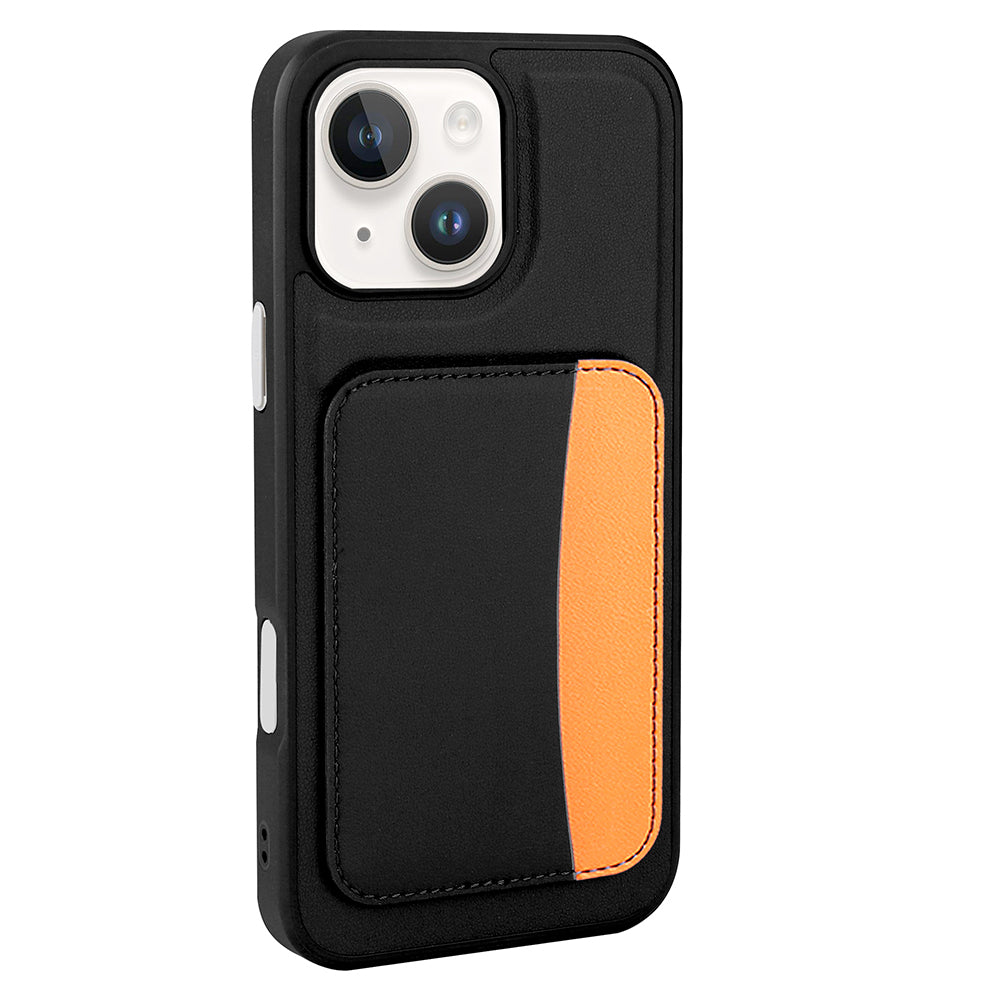 Apple iPhone 14 Kılıf Kartlıklı Zore X-Kart Silikon Kapak