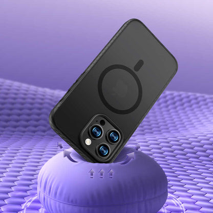 iPhone 14 Kılıf Kenarları Silikon Airbagli Mat Arka Yüzey Benks Icesand Kapak