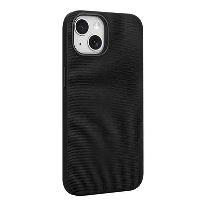 Apple iPhone 14 Kılıf M-Safe Şarj Özellikli Kumaş Tasarımlı Zore Miami Sert PC Kapak