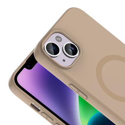 Apple iPhone 14 Kılıf M-Safe Şarj Özellikli Zore Aris Silikon Kapak