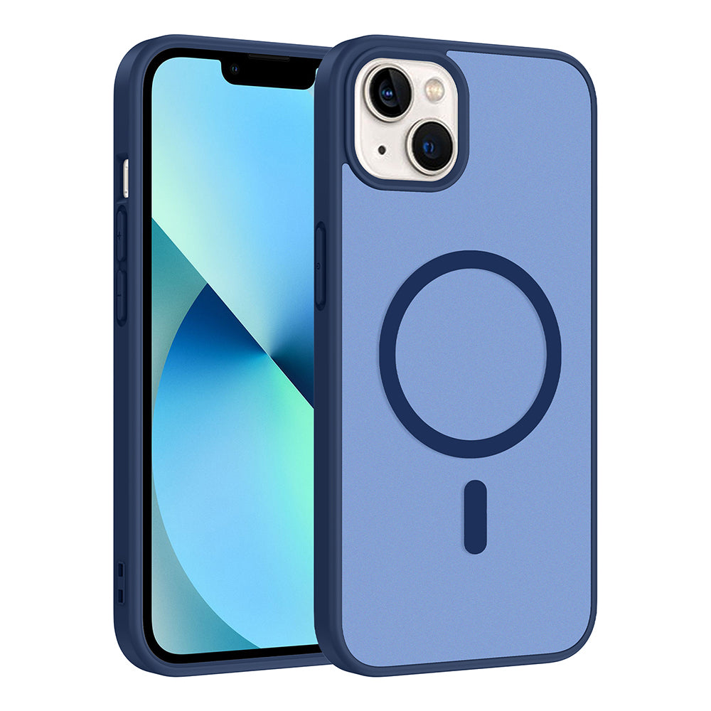 Apple iPhone 14 Kılıf M-safe Şarj Özellikli Zore Babet Kapak