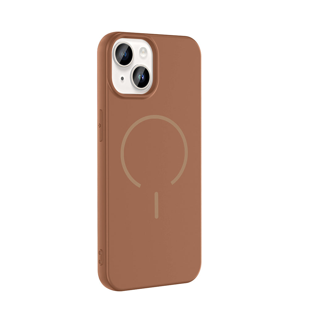 Apple iPhone 14 Kılıf M-safe Şarj Özellikli Zore Meta Kapak