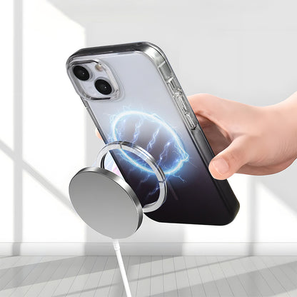 Apple iPhone 14 Kılıf M-Safe Şarj Özellikli Zore Septik Silikon Kapak