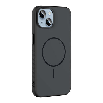 Apple iPhone 14 Kılıf M-safe Şarj Özellikli Zore Tea Kapak