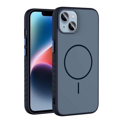 Apple iPhone 14 Kılıf M-safe Şarj Özellikli Zore Tea Kapak