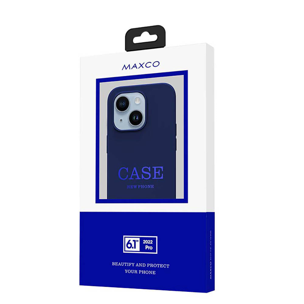 iPhone 14 Kılıf M-safe Şarj Özellikli Liquid Silikon Recci Mousse Serisi Kapak