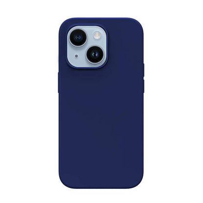 iPhone 14 Kılıf M-safe Şarj Özellikli Liquid Silikon Recci Mousse Serisi Kapak