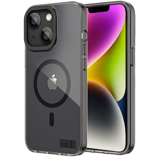 iPhone 14 Kılıf M-safe Şarj Özellikli Youngkit Coloured Glaze Serisi Kapak