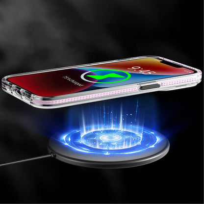 iPhone 14 Kılıf M-safe Şarj Özellikli Youngkit Jane Sand Serisi Kapak