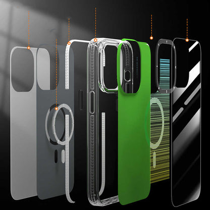 iPhone 14 Kılıf M-safe Şarj Özellikli Youngkit Pure Serisi Kapak